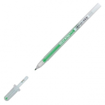 Ручка гелевая Sakura Stardust #727 зеленый лайм