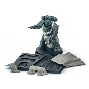 MiniWarPaint Молд котт д'арм и плащи, размер S