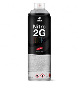 Краска MTN 2G COLORS Silver хром-серебро, 500 мл