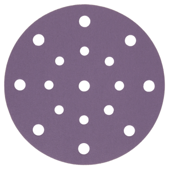 HANKO Диск шлифовальный PP627 Purple Paper 150 мм 17 отв.