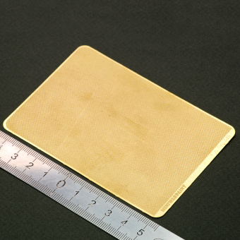 MiniWarPaint Лист рифленый чечевица, размер L