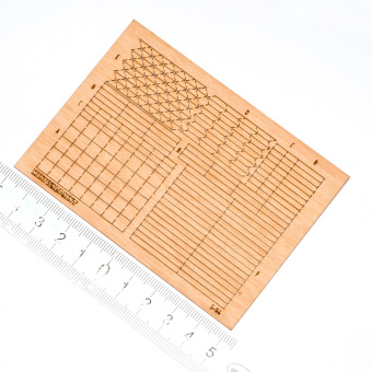 MiniWarPaint Паркет наборный Версальский квадрат, размер L