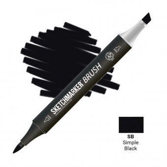 Маркер SKETCHMARKER Brush SB Simple Black