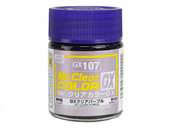 Mr. Hobby Mr. Color Лак эмалевый глянцевый Clear Purple, 18 мл