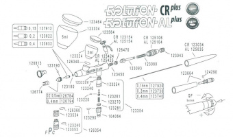 Аэрограф Harder&Steenbeck Evolution CR PLUS 0.4 мм