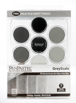 Набор PanPastel GrayScale Kit – Оттенки серого (7 цветов)
