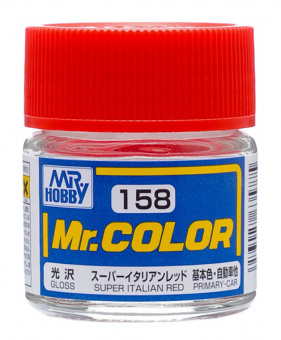 Mr. Hobby Краска 10 мл C158 SUPER ITALIAN RED