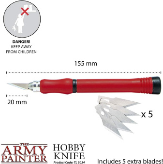 Army Painter Модельный нож Hobby Knife