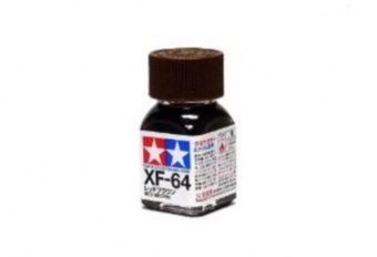 XF-64 Краска Tamiya Красно-коричневая матовая (Red Brown Matt), эмаль 10 мл