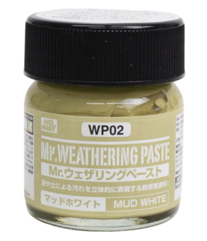 Mr. Hobby Краска 40 мл Mr. Weathering COLOR WP02 MUD WHITE