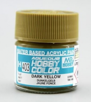 Mr. Hobby Краска 10 мл H403 DARK YELLOW