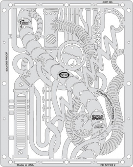 Трафарет Artool Steam Punk FX2 Jerry Rig (FH SPFX2 2)