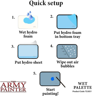 Army Painter Wet Palette Влажная палитра