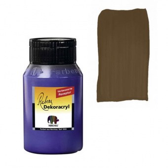 Краска акриловая Dekoracryl, 750 мл, цвет умбра