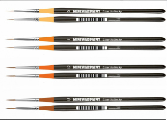 Кисть MiniWarPaint серии Liner №1,5
