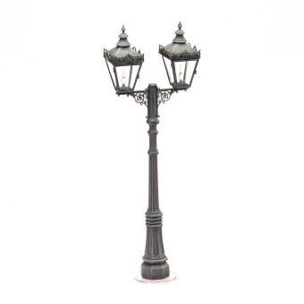 MiniWarPaint Столб фонарный "чугунный" 1-2 фонаря, размер M