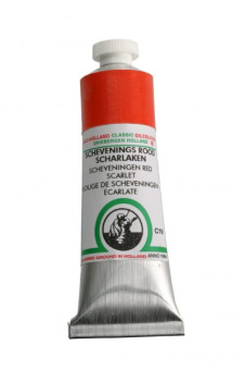 Краска масляная Old Holland C19 Шевенинген ярко-красный, 40 мл