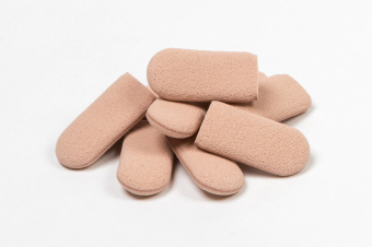 PanPastel Covers - No.1 Round Набор круглых поролоновых насадок №1 для ножа-мастихина, 10 шт.