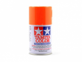 Краска Tamiya PS-24 Fluorescent Orange (Флуоресцентный оранжевый) 100 мл