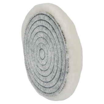 HANKO SHEEP 150 Жесткий полировальный диск из натуральной овчины, 150 x 25 мм