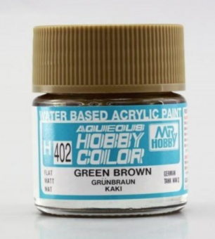 Mr. Hobby Краска 10 мл H402 GREEN BROWN