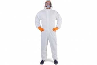 Jeta Safety JSN Natrix Перчатки нескользящие одноразовые оранжевые нитриловые, размер S