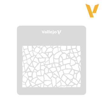 Трафарет Vallejo ST-CAM003 Giraffe Camo WWII