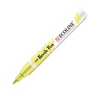 Маркер акварельный Ecoline кисть №226 Pastel yellow