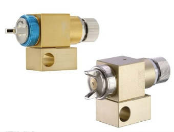 Автоматическая головка на манифолде Iwata WRA-200-S8, сопло 1,2 мм