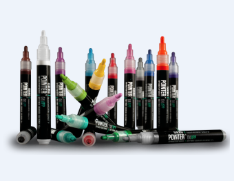 Маркер Grog Pointer 04 APP желтый/ Tagliatelle Yellow 4 мм