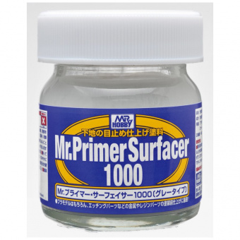 Mr. Hobby Грунтовка выравнивающая Mr. Primer Surfacer 1000, 40 мл