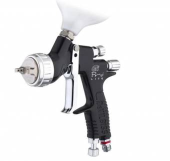 Краскораспылитель Devilbiss GTI Pro Lite (черный) с верхним бачком, голова T110