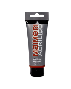 Краска акриловая Maimeri Acrilico Red Ochre (Охра красная), 75 мл