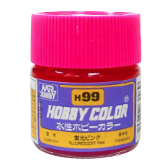 Mr. Hobby Краска 10 мл H99 FLUORESCENT PINK