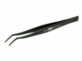 Tamiya 74003 Угловой пинцет для декалей и маленьких частей