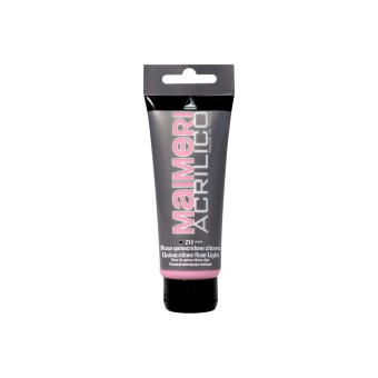 Краска акриловая Maimeri Acrilico Quin. Rose Light (Розовый квинакридон светлый), 200 мл