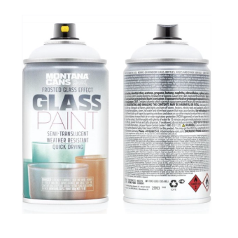 Аэрозольная краска Montana GLASS PAINT White/ белый, 250 мл