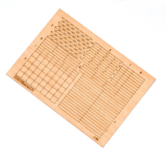 MiniWarPaint Паркет наборный Версальский квадрат, размер L