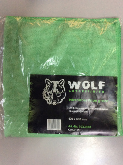 Wolf 703.0001 Салфетка многофункциональная из микрофибры 400 х 400 мм