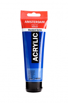 Краска акриловая Amsterdam туба 120 мл №570 Phthalo blue
