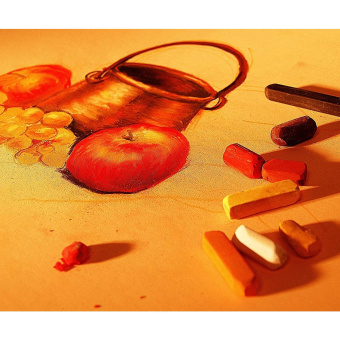 Clairefontaine Альбом для пастели 24x30 cм, “Pastelmat 1” 12 л, склейка 360 г/м2, 4 цв.