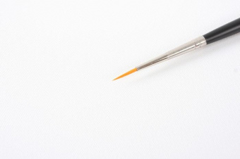 Tamiya Кисточка круглая тонкая, класс High Finish (синтетическое волокно)