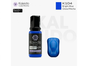 Краска акриловая Kaleido ColorWorks K104 Bright Blue 20 ml