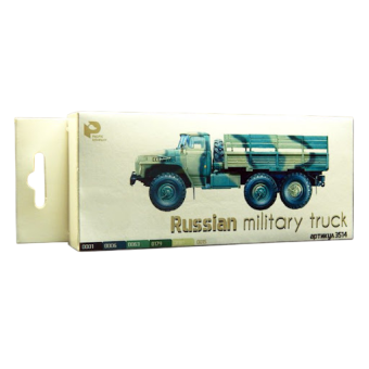Набор красок Pacific88 AERO Russian military truck