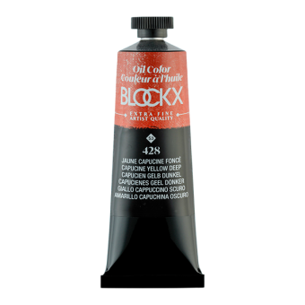 Капуцин желтый темный, краска масляная Blockx, 35 мл