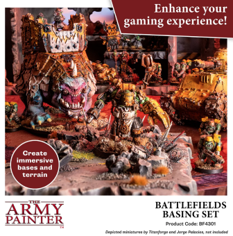 Army Painter – Набор для оформления подставок Battlefields Basing Set