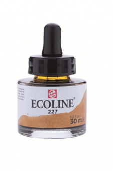 Акварель жидкая Ecoline банка 30 мл №227 Yellow ochre (Охра желтая)