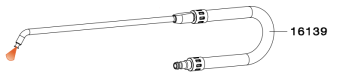 SATA 16139 Нейлоновая насадка с удлинителем для HRS