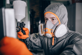 Jeta Safety JSN Natrix Перчатки нескользящие одноразовые оранжевые нитриловые, размер S