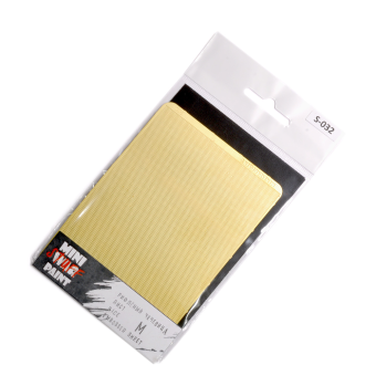 MiniWarPaint Лист рифленый чечевица, размер M